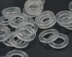 Silicone rubber and components